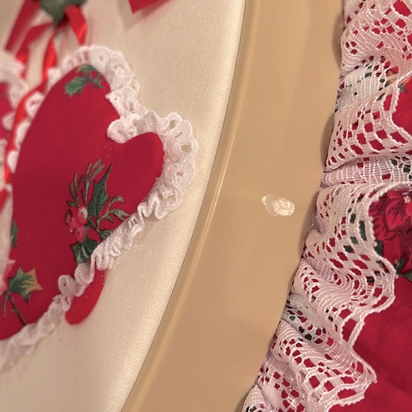 🎄Handmade vintage Christmas wall hanging in an embroidery hoop🎄 - Picture 5 of 5